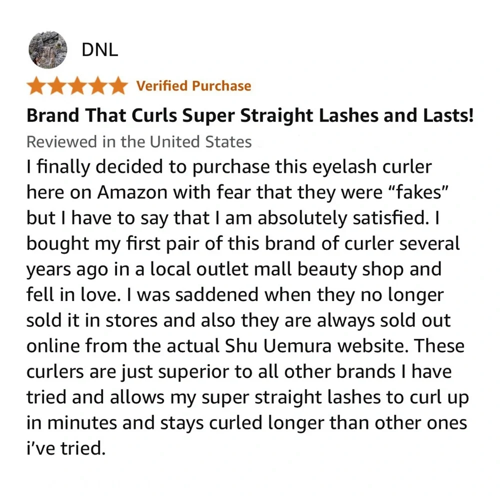 Shu Uemura iconic eyelash curler